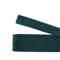 Peacock knit tie Alternative Image