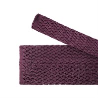 Hollyhock pink knitted tie Alternative Image