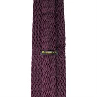 Hollyhock pink knitted tie Alternative Image