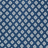 Blue silk twill tie with geometric print Alternative Image