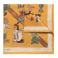 Ocher mendoza scarf Alternative Image