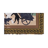 Artemide and Apollo ocher scarf Alternative Image