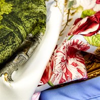 Villa Lucia light blue scarf Alternative Image