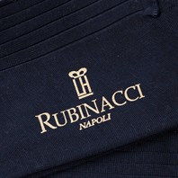 Short socks in blue Scottish Lisle cotton Alternative Image