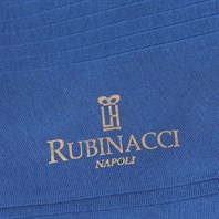 Blue ribbed lisle socks Alternative Image