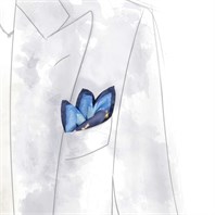 Pochette mendoza blu Immagine alternativa