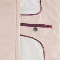 Beige vest in wool and cashmere Alternative Image