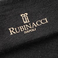 Black wide-ribbed socks Alternative Image