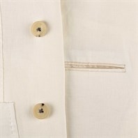 White linen jacket  Alternative Image