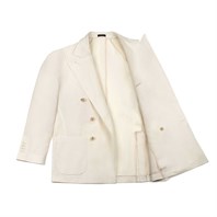 White linen jacket  Alternative Image