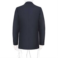 Giacca in Lana “Green Certified” blu Immagine alternativa