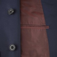 Giacca in Lana “Green Certified” blu Immagine alternativa