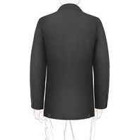 Military green wool jacket Alternative Image