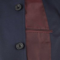 Giacca in Lana “Green Certified” blu Immagine alternativa