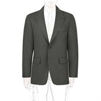 Green wool jacket Alternative Image