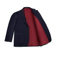 Blue cashmere jacket Alternative Image