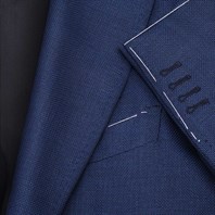 Blue wool jacket Alternative Image