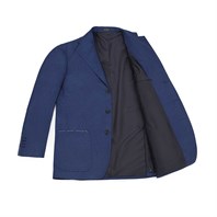Blue wool jacket Alternative Image