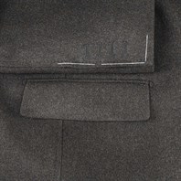 Military green wool jacket Alternative Image