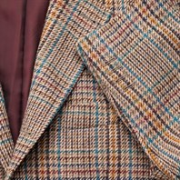 Vintage Archive multicolor check wool jacket Alternative Image