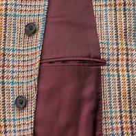 Vintage Archive multicolor check wool jacket Alternative Image