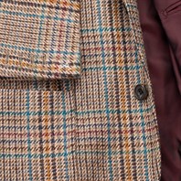 Vintage Archive multicolor check wool jacket Alternative Image