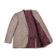 Vintage Archive multicolor check wool jacket Alternative Image