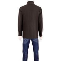 Brown cashmere jacket Alternative Image