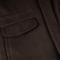 Brown cashmere jacket Alternative Image