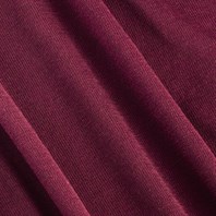 Wine long sleeves knitwear polo shirt Alternative Image