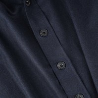 Blue wool overshirt Alternative Image
