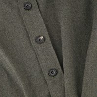 Green wool overshirt Alternative Image