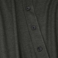 Green cashmere overshirt Alternative Image