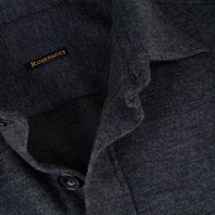 Grey cashmere overshirt Alternative Image