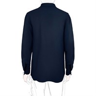 Blue seersucker overshirt Alternative Image