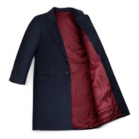 Cappotto in skyfall blu Immagine alternativa