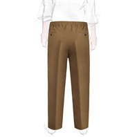 Tobacco linen leisure pants  Alternative Image