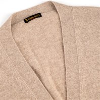 Beige cashmere vest Alternative Image