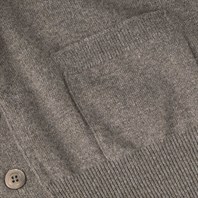 Mud cashmere vest Alternative Image