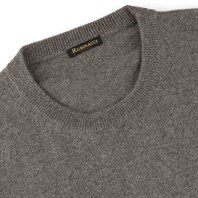 Mud cashmere crew-neck sweater Alternative Image