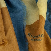 Konia scarf in caramel cashmere Alternative Image