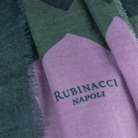 Konia scarf in lillac cashmere Alternative Image