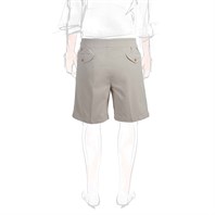 Beige cotton manny shorts Alternative Image