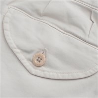Beige cotton manny shorts Alternative Image
