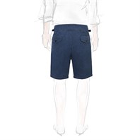 Cotton jeans manny shorts Alternative Image