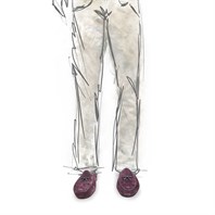 Marphy in wine suede Alternative Image