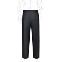 Ciro trousers in dark grey wool Alternative Image