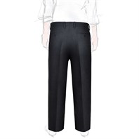 Ciro trousers in dark grey wool Alternative Image