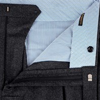 Ciro trousers in dark grey wool Alternative Image