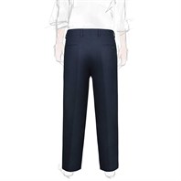 2 pinces blue flannel trousers Alternative Image